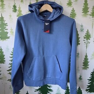 New Reebok Men's Soft Blue Hoodie